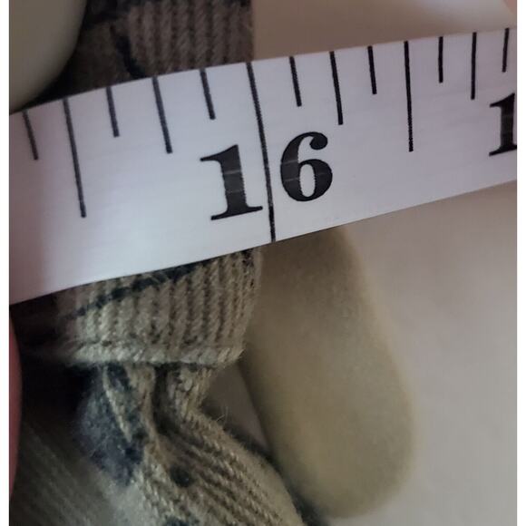 Chicos Design Crop Pants Women Size 2 / 12 Green Cotton Tropical World Scenes - Picture 14 of 15